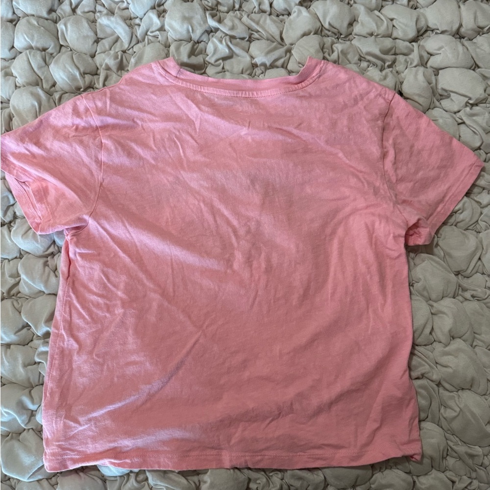 American Eagle Outfitters Pink Short Sleeve Tee